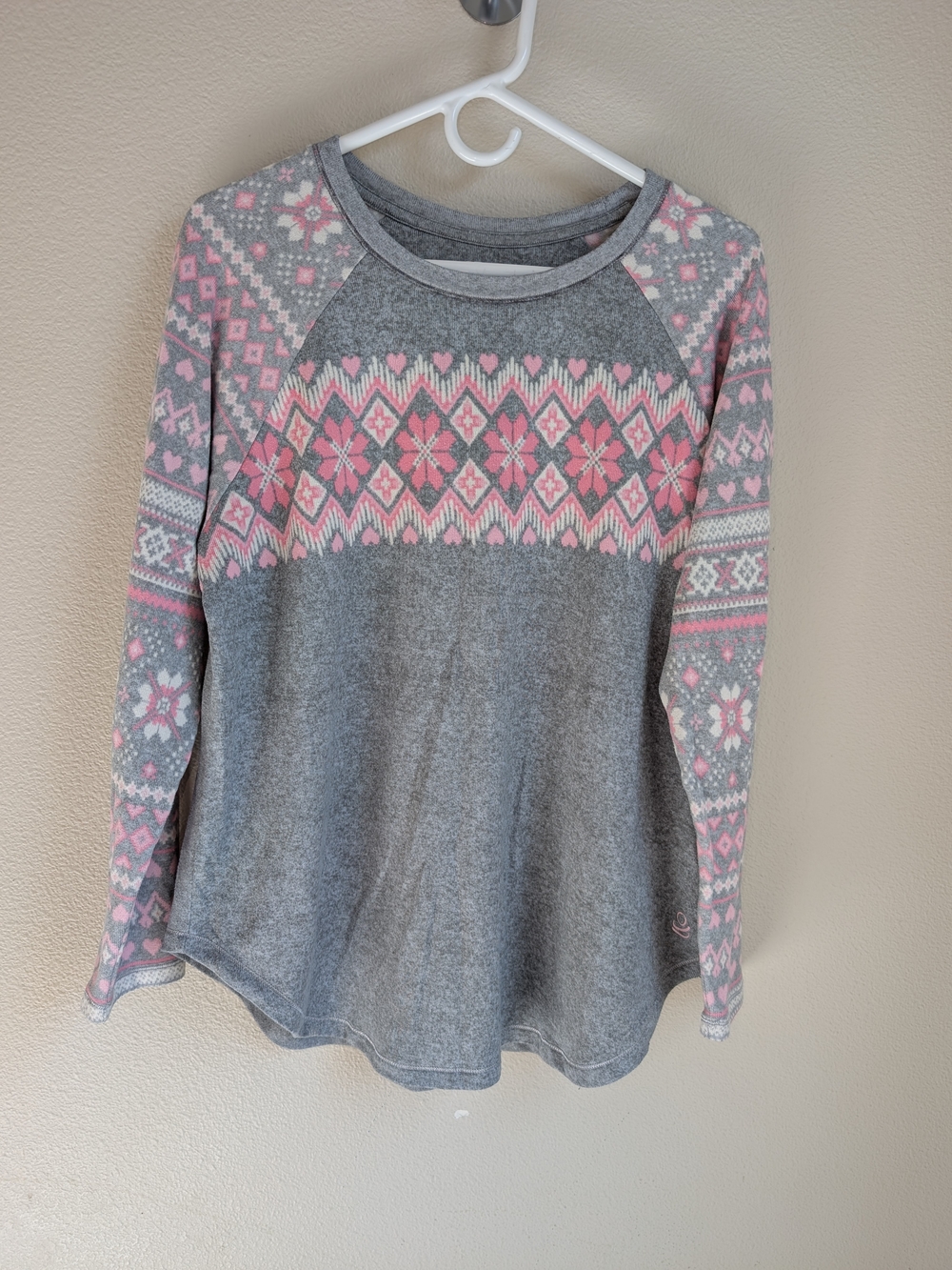 Cuddl Duds Sleep Top Size L